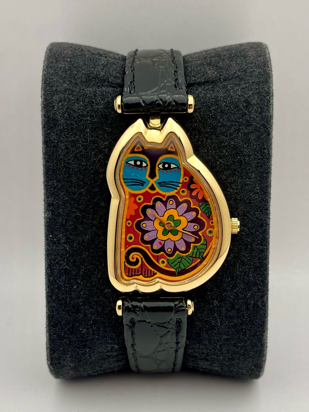 Cat Lovers Must Have The Franklin Mint x Laurel Burch Women’s Watch - New Batter